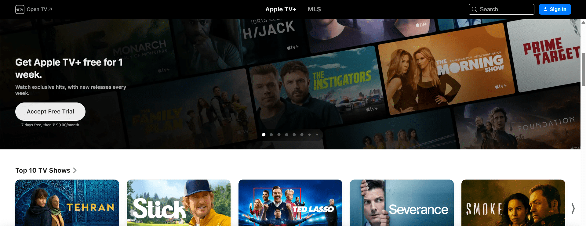 apple tv+ get for free