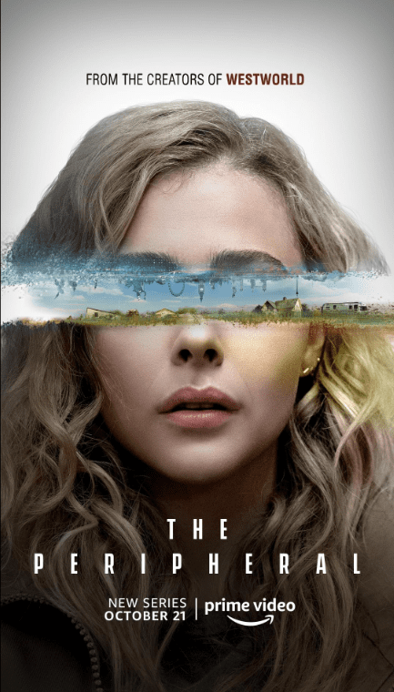 The Peripheral sci-fi thriller on Amazon Prime Video showing futuristic VR and dystopian world